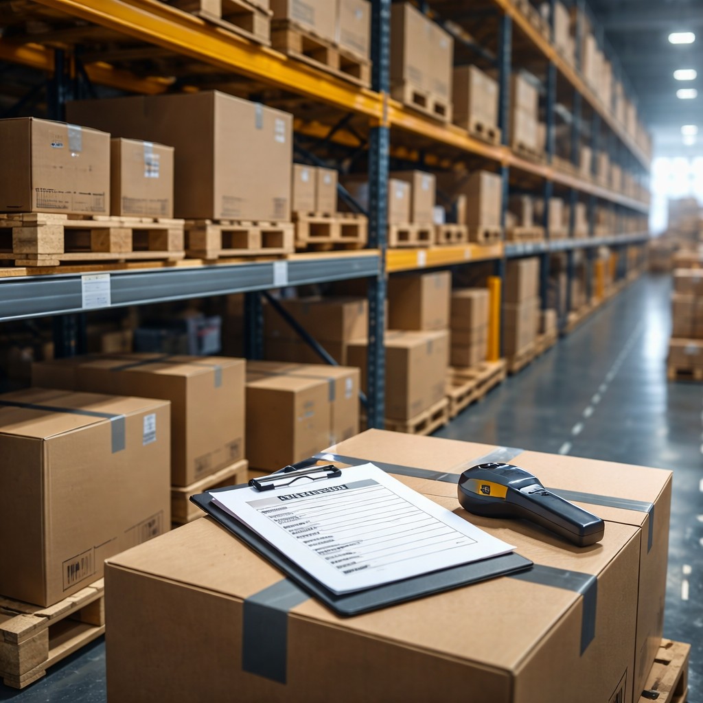 Warehouse inventory and procurement staging